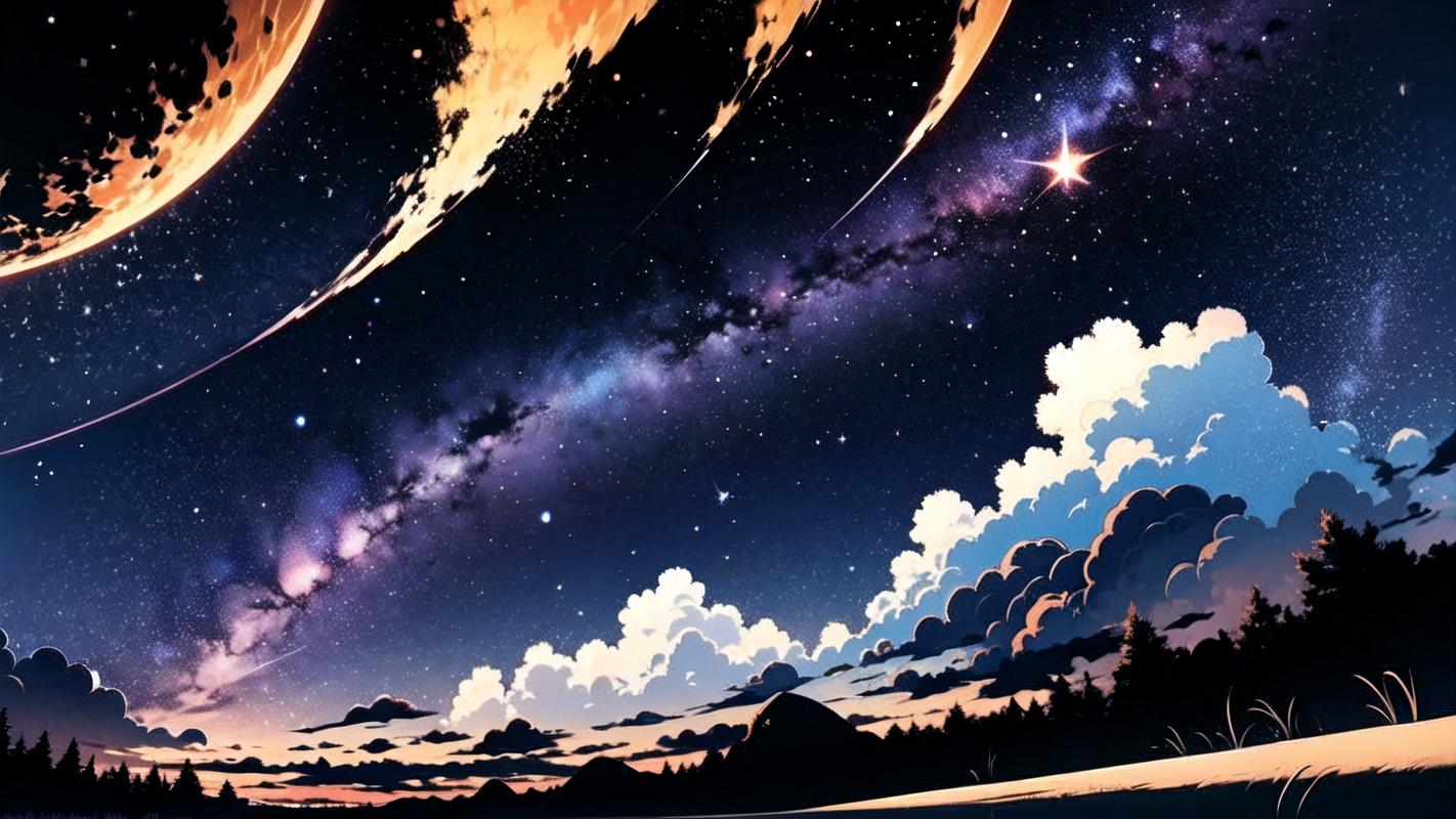 璀璨星空，點亮屏幕 唯美夜空星星壁紙與動態(tài)動畫大賞